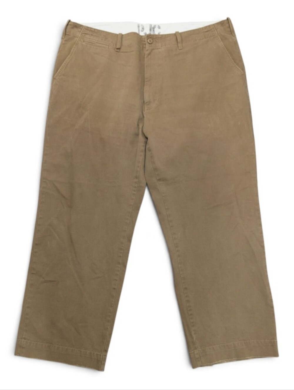 Ralph Lauren Polo Jeans Company Mens Tan Chino Pants 42x30 Big & Tall